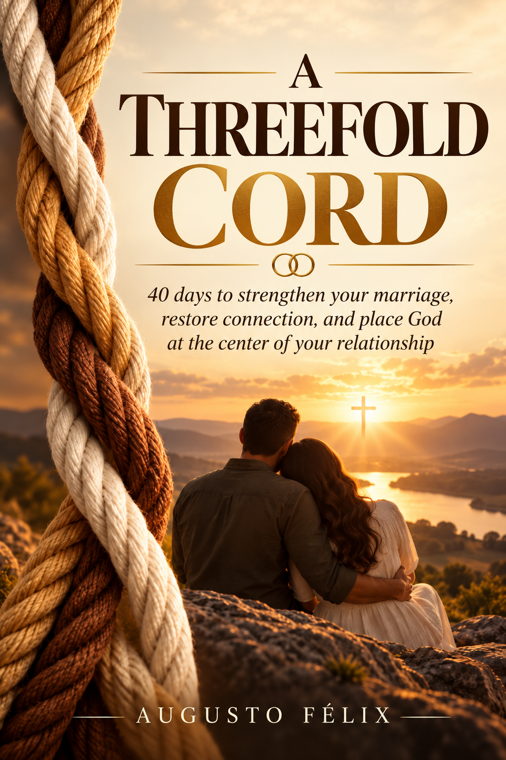 Cover of A Threefold Cord by Augusto Félix